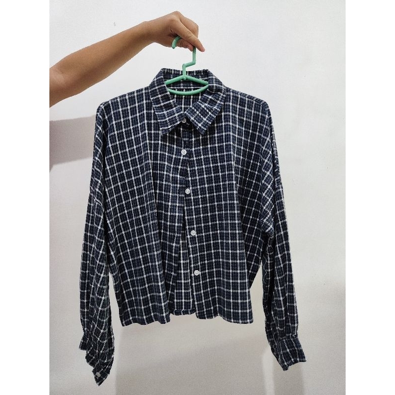 [PRELOVED] Kemeja Flanel Wanita