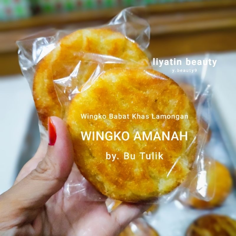 

12 PCS Wingko Babat Premium Amanah By Bu Tulik khas Lamongan BEST SELLER