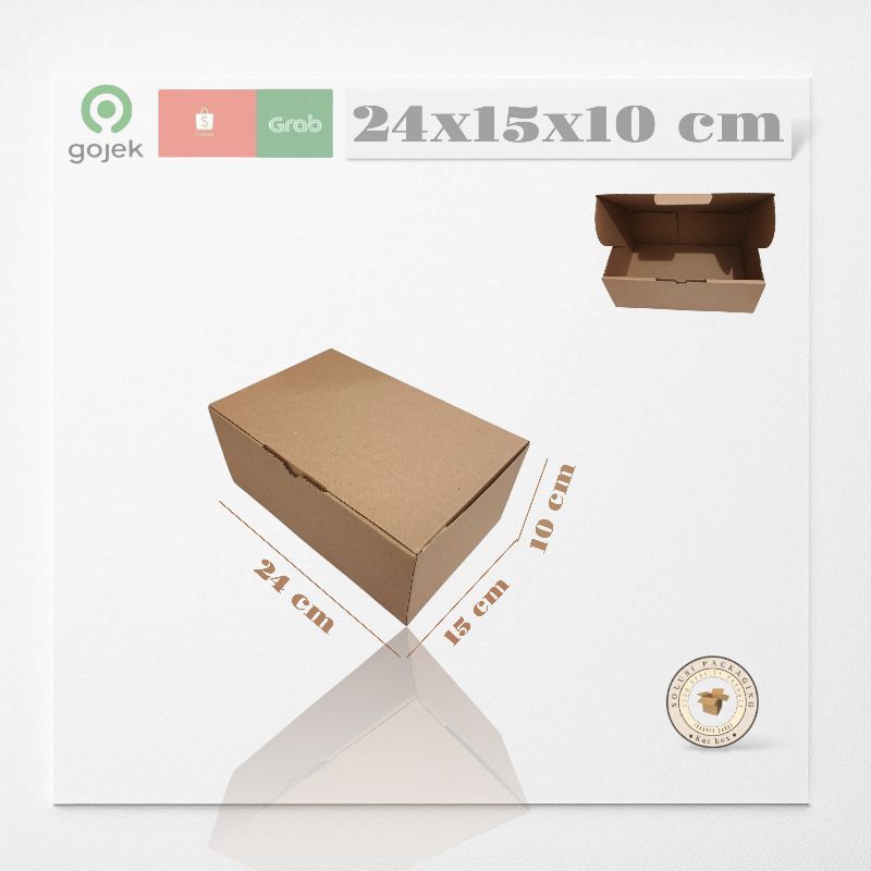 

kardus ukuran 24x15x10 cm die cut model pizza