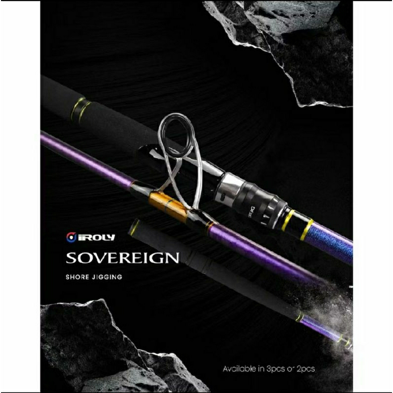 Rod SPINNING IROLY SOVEREIGN SHORE JIGGING X-CROSS CARBON | 1002 | 1003