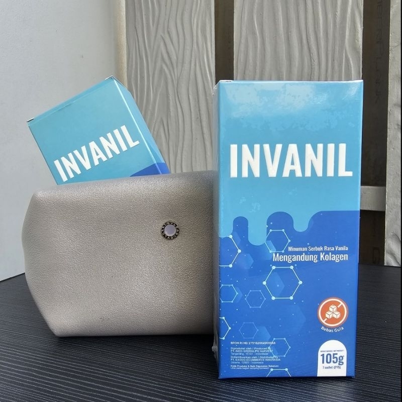 

( PAKET 4 KOTAK ) Invanil Collagen drink original multikhasiat
