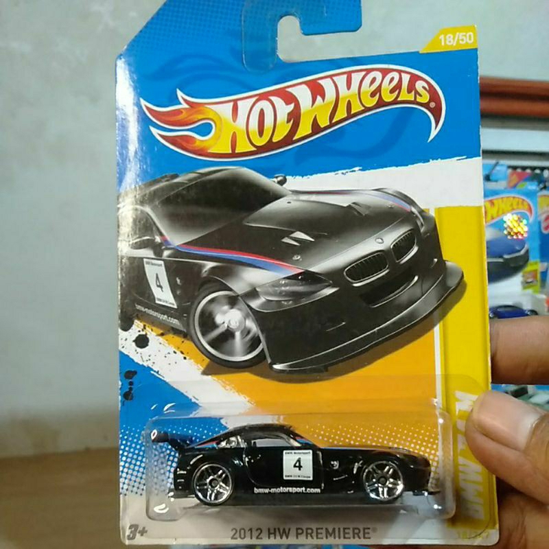 hot wheels bmw Z4 M Motorsport, 2012 hw premier