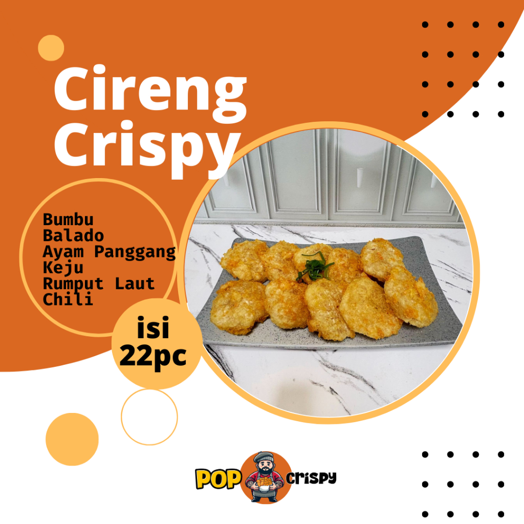 

Crispy Cireng ISI 22 Pc Udah di Goreng