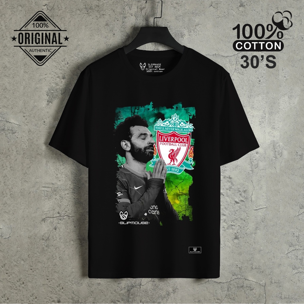 Slip Mouse T-Shirt | Kaos Pemain Bola | Kaos Bola Terbaru | Mohamed Salah - Liverpool | Jersey Sepak