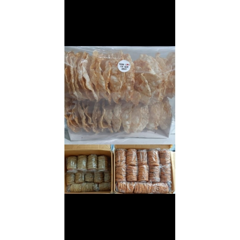 

Emping Blinjo Belindo Rasa Manis / Manis Pedas isi 50 pcs