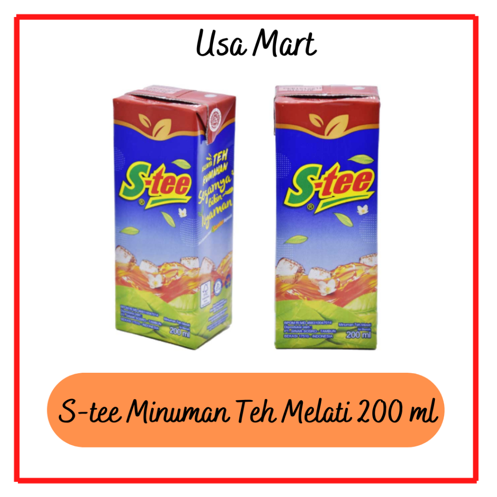 

S-tee Tea Kemasan Kotak 200ml