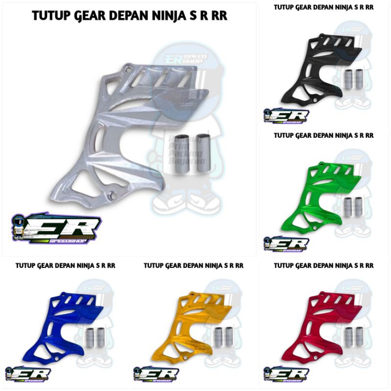 Tutup Gear depan Ninja S R RR cover gear depan ninja 2Tak tutup cover gear depan ninja S R RR