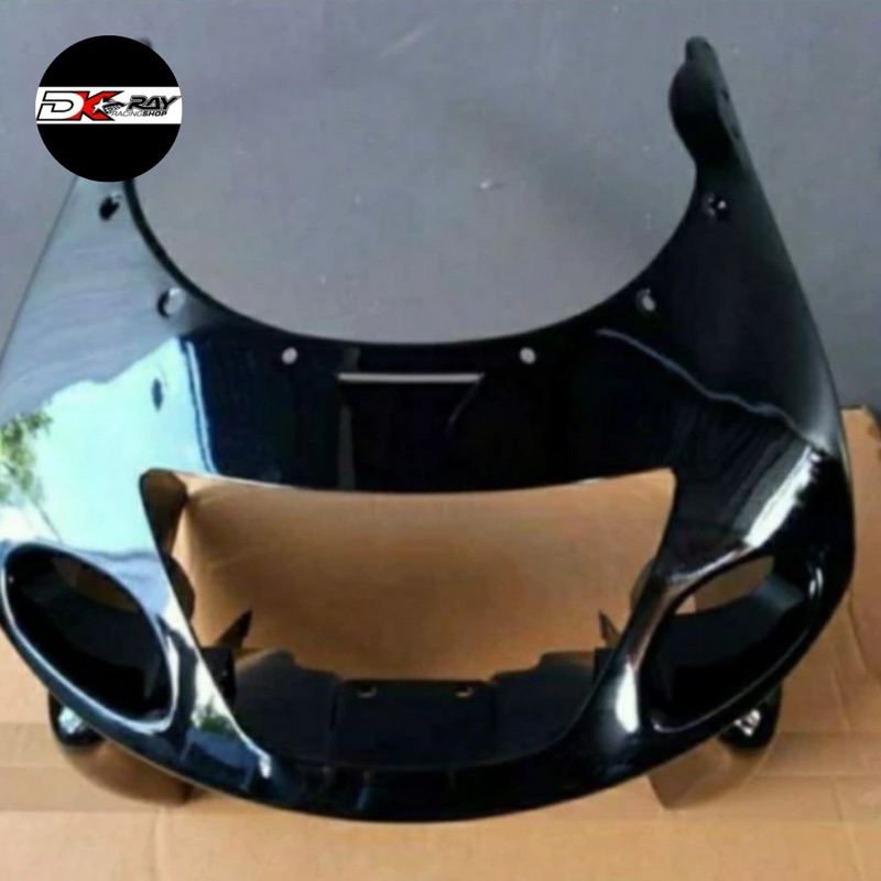 fairing ninja rr old hitam original kawasaki