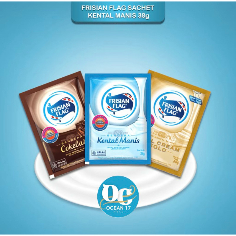 

Susu kentan manis frisian flag