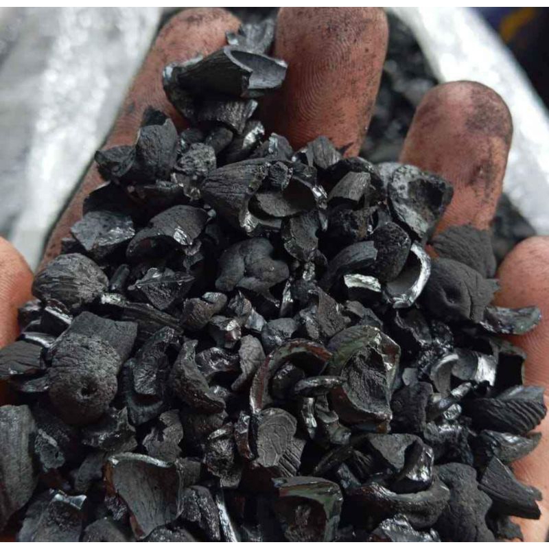 Arang cangkang sawit,100% asli.dan kering.1KG