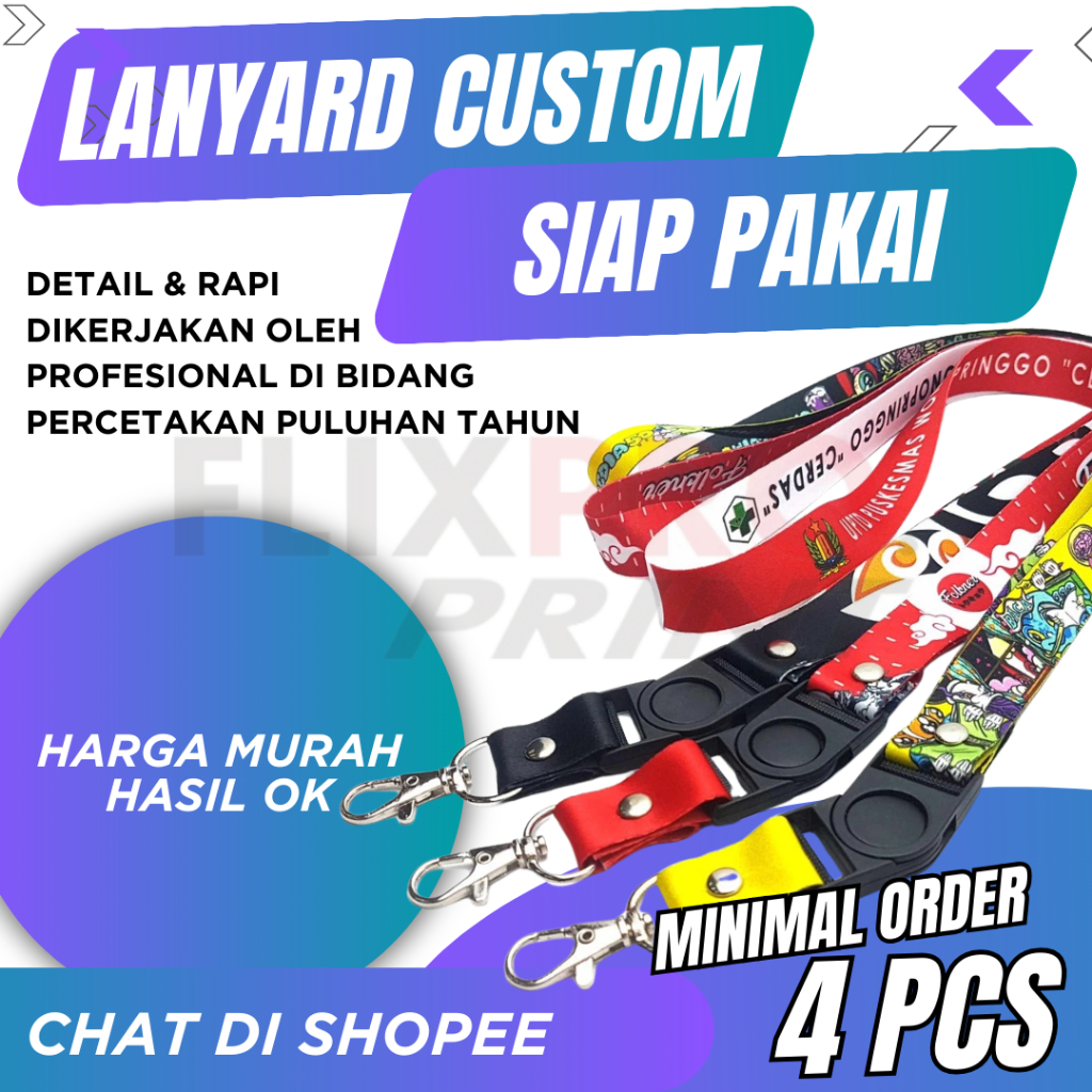 

TALI LANYARD CUSTOM 2 SISI SIAP PAKAI