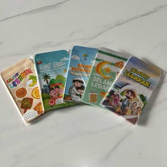 

50 Lembar Amplop Lebaran Hari Raya Idul Fitri 2025 Terbaru