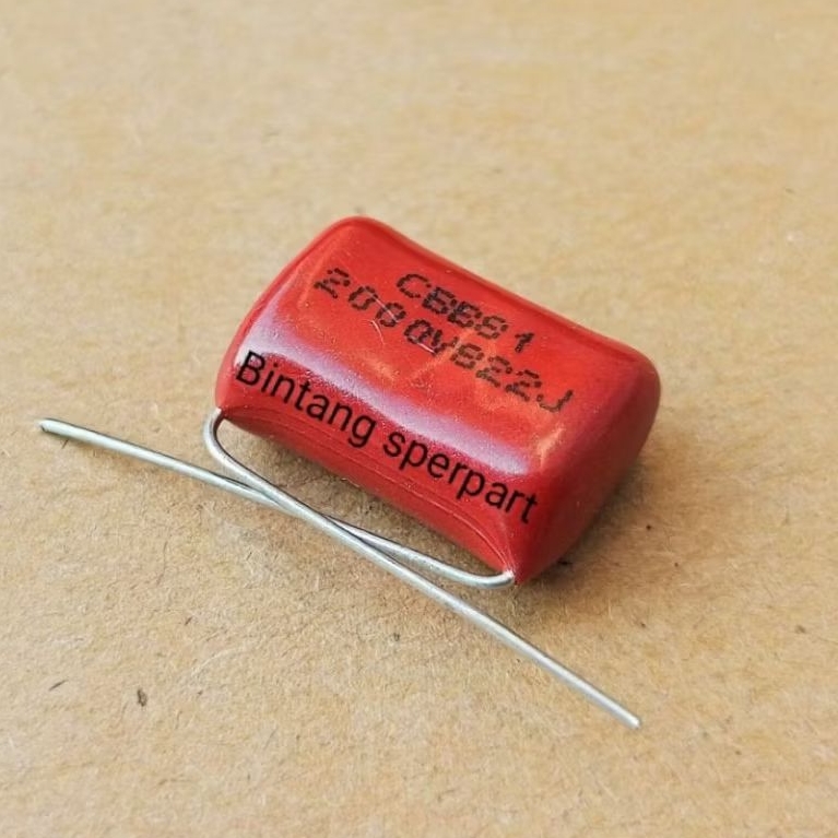 KAPASITOR MILAR 822J 2000V CAPACITOR MILAR 822J 2000V