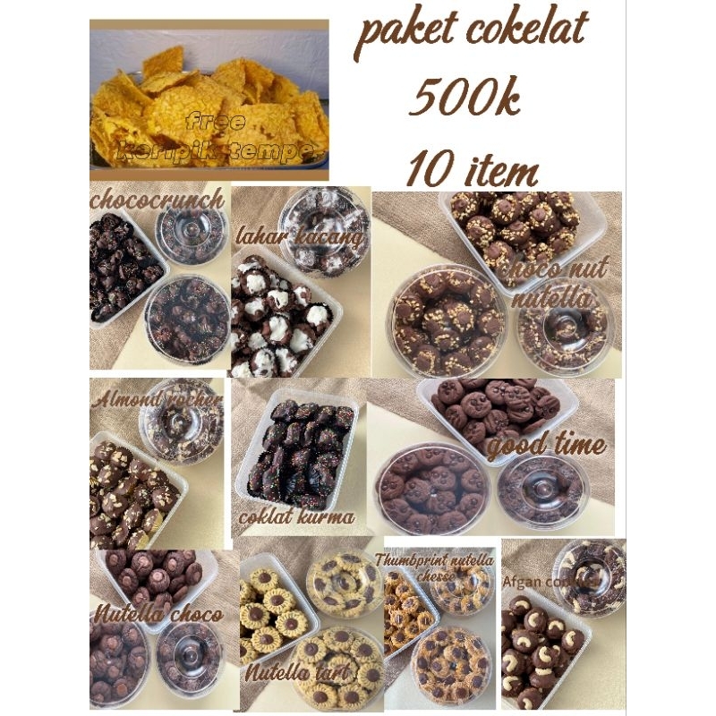 

kue lebaran chocolate series