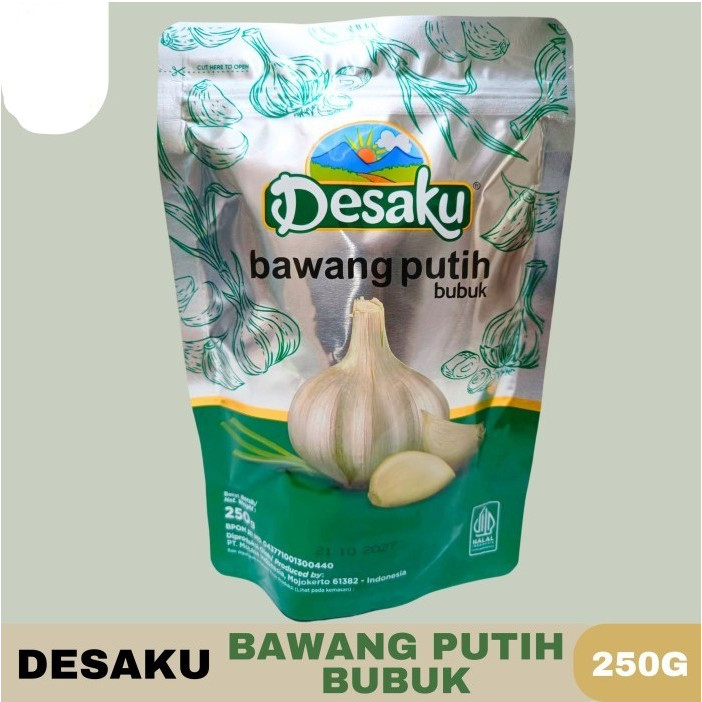 

Bumbu Rempah Instant Bubuk DESAKU Bawang Putih , Kunyit, Bubuk Cabe , Ketumbar 250 Gr
