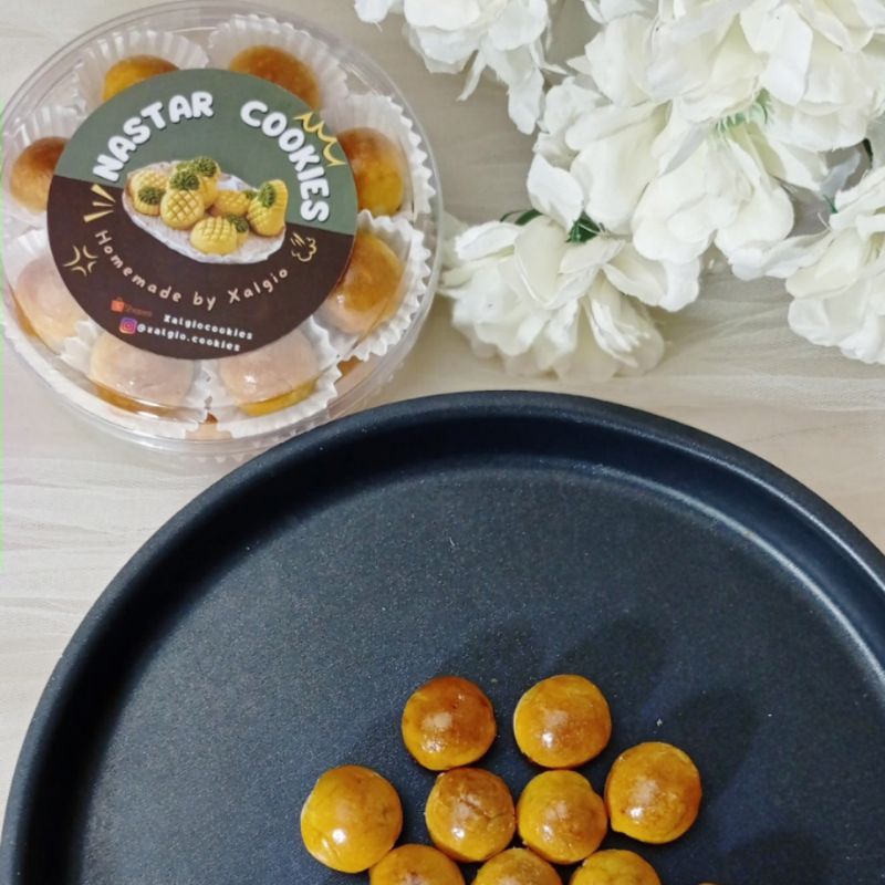 

Nastar Original Full Butter Toples 250gr Xalgio Cookies