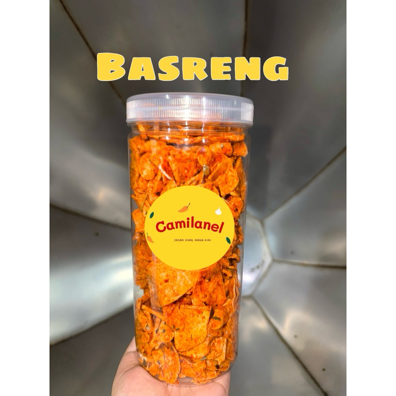 

Basreng Pipih Toples 1300ml - Makanan Pedas - Kering, Cemilan, Food, Goreng, Keripik, Snack