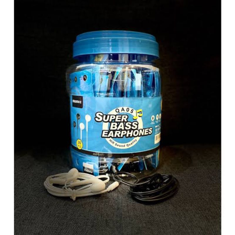 Headset Toples Foomee QA05 1 Toples 30pcs / Foomee Qa01 1 TOPLES ISI 30pcs / Rexi ES03 Headset 1 Top