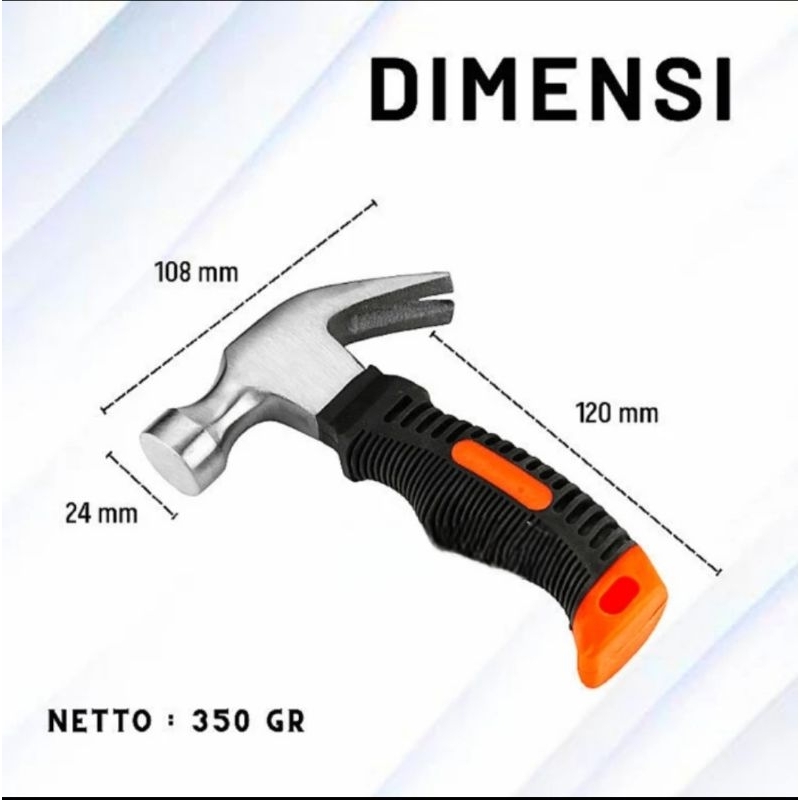Palu Mini Palu Kambing Minimartil Palu Mini / Deli Mini Claw Hammer / Palu Kambing Mini Steel Perkak