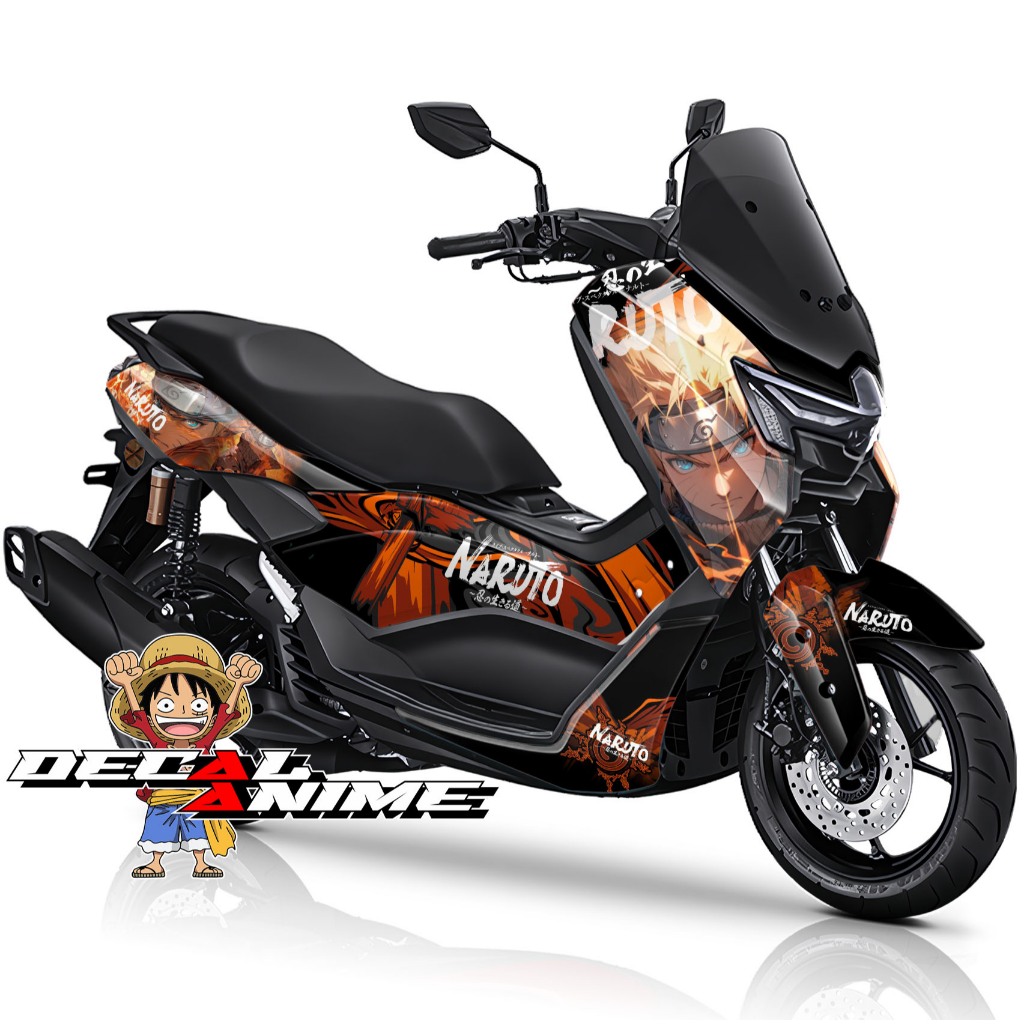 Sticker Decal NMAX TURBO Full body Stiker Nmax Old - N Max New - Neo Turbo Decal Anime Naruto