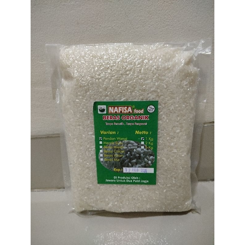 

beras organik nafisa
