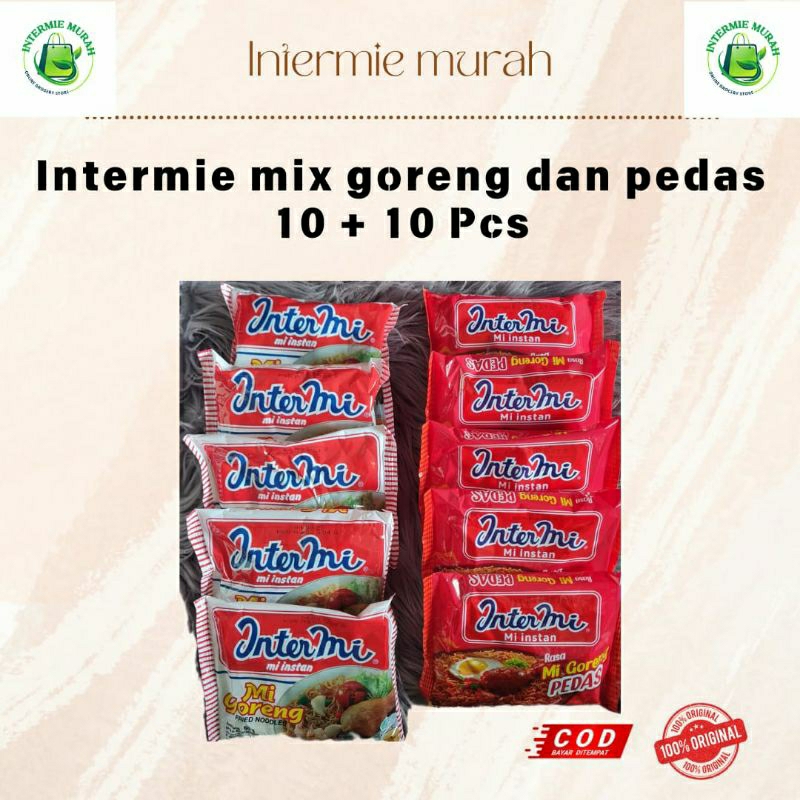 

( 1/2 Dus ) Mix Intermi Goreng dan pedas
