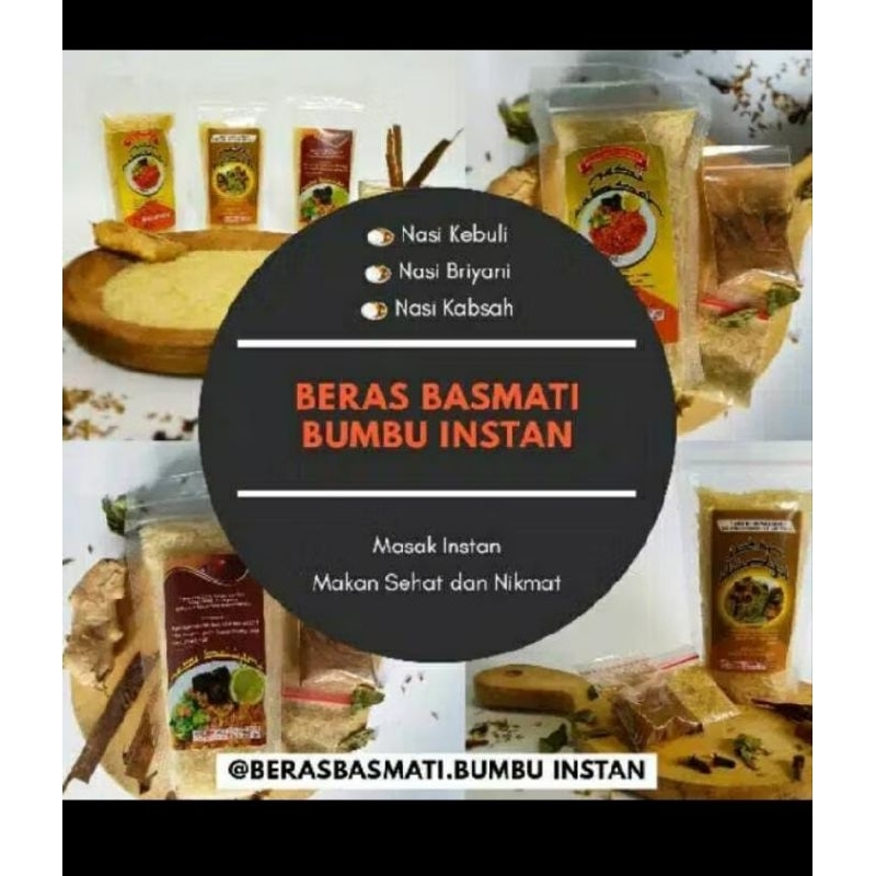 

NASI KEBULI, KABSAH, BRIYANI, MANDHI, BUKHORI kemasan 200 gr