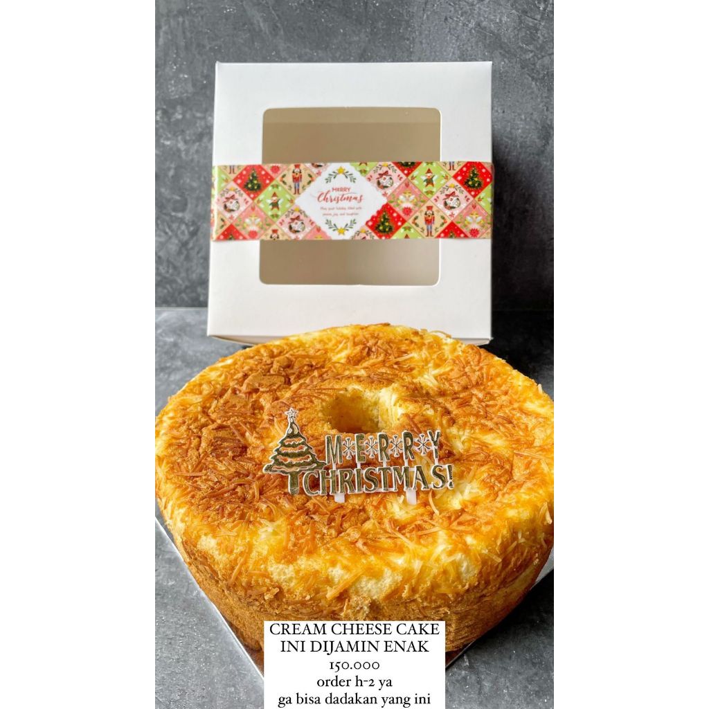 

Cream Cheese Cake Hampers Idul Fitri / Paket Lebaran - READY