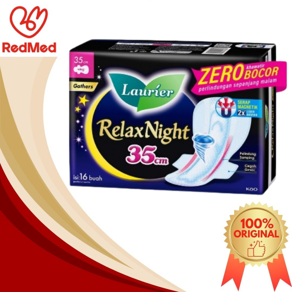 LAURIER RELAX NIGHT WITH GATHERS 35CM 16S