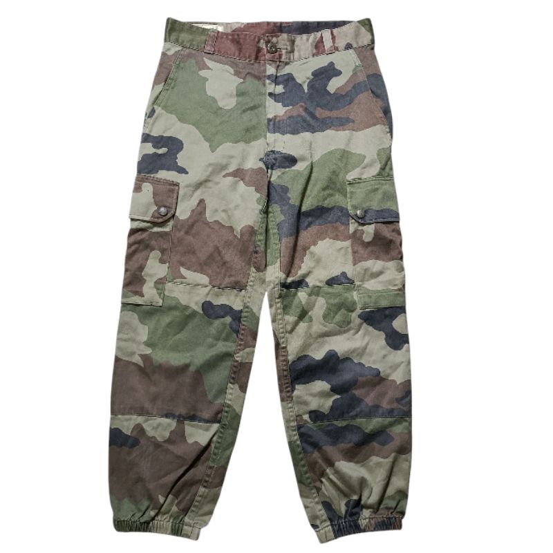 Vintage Militaty Germany Trouser Cargo Camo Long Pants