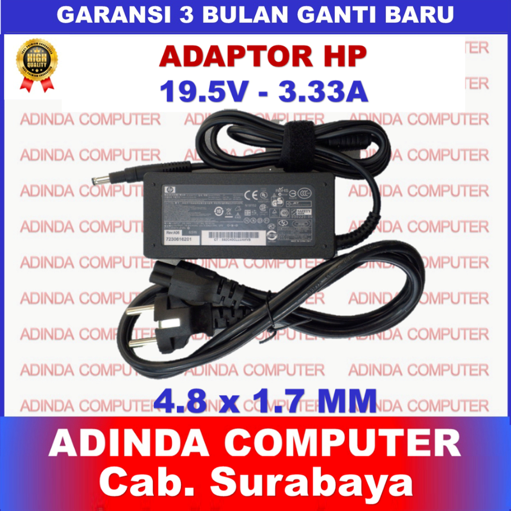 Adaptor Charger HP Envy4 Envy-4 Envy 4 Envy6 Envy-6 Envy 6 14-b015dxORI