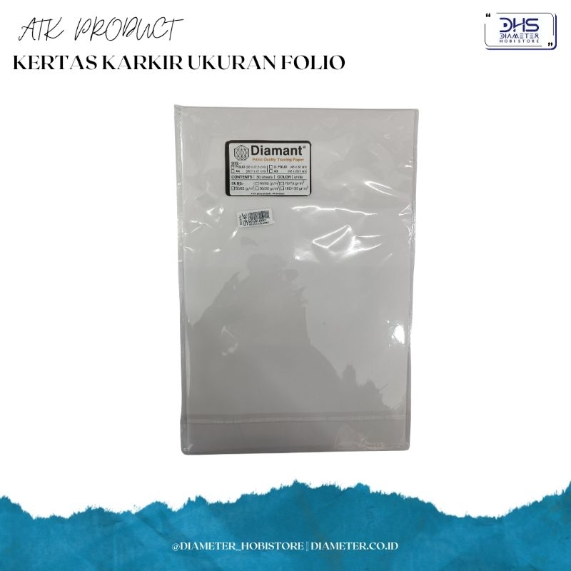 

Kertas Karkir FL 80 85gr diamont/50