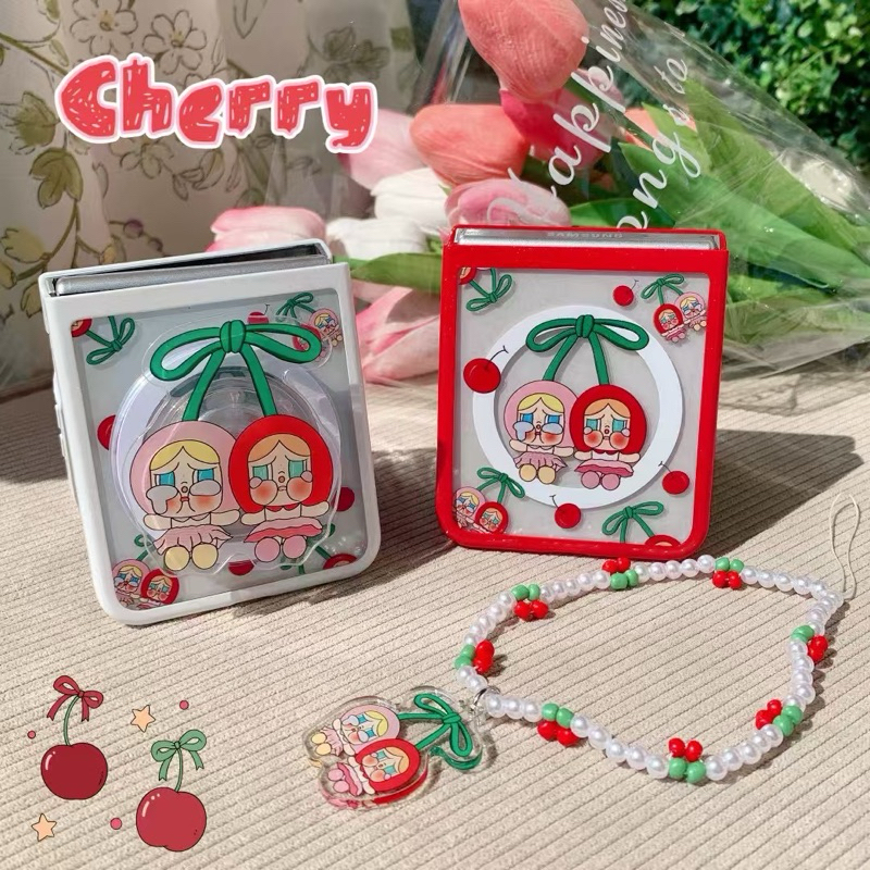 Magsafe Case Zflip7 Crybaby Love Cherry Widescreen New Model Bisa Lepas Pasang Cute With Magnetic Po