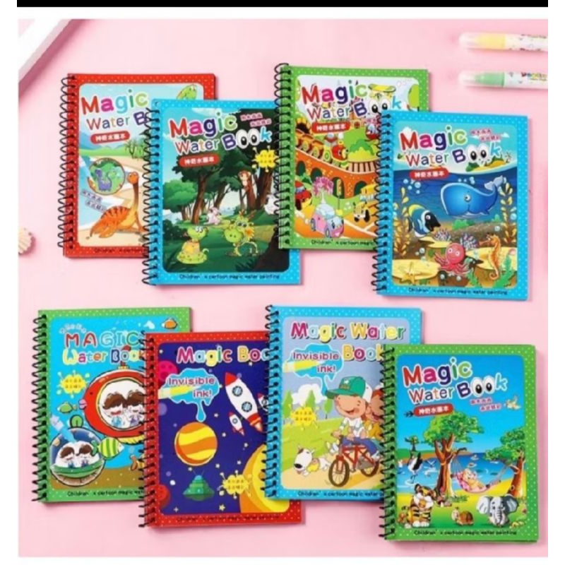 

(RM)MAGIC BOOK ANAK/BUKU AJAIB MEWARNAI/BUKU EDUKASI ANAK/MAGIC WATER DRAWING PAINTING