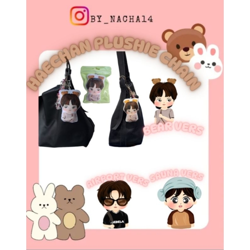 gantungan boneka Haechan / plushie doll Haechan / dollchain Haechan #Nct Dream #Nct 127 #Haechan