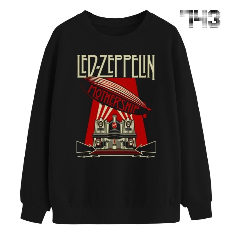 Sweater Crewneck Band LED ZEPPELIN Sweater Band Unisex