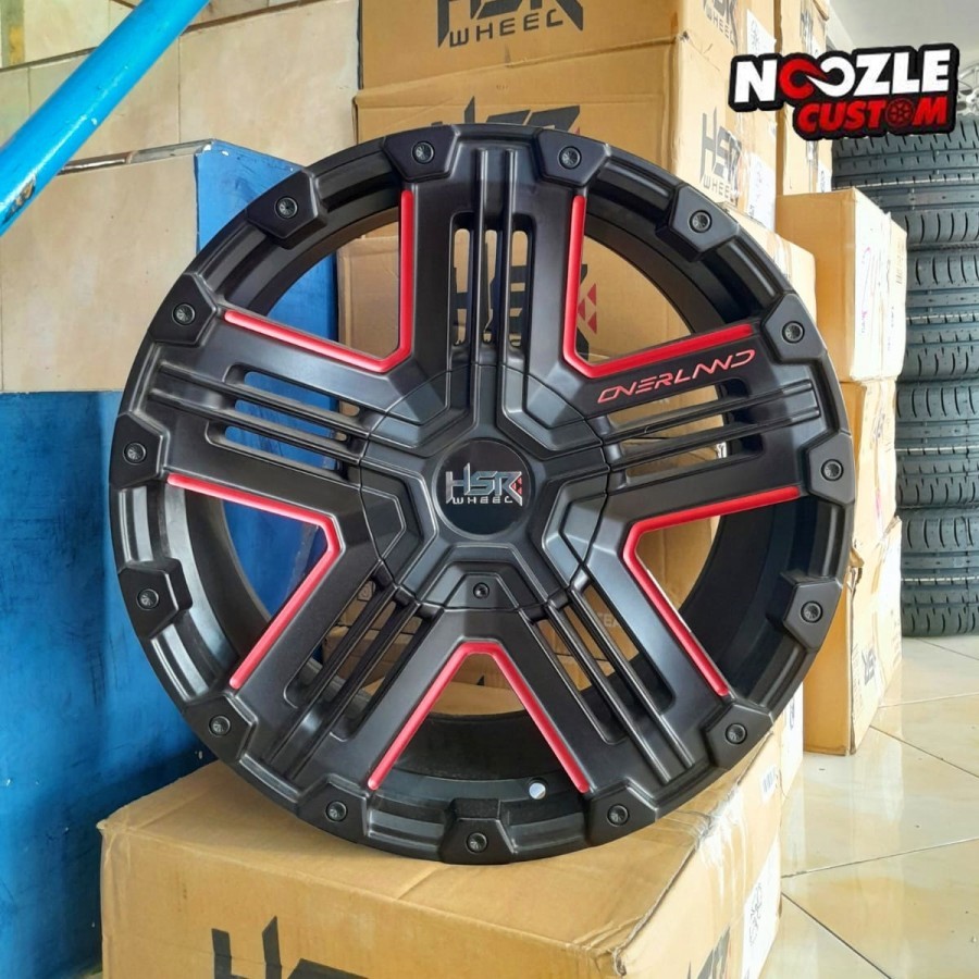 Velg Mobil R18 Buat Innova Reborn, Xpander, Terios Rush, Harrier, Xtrail dll HSR Overland Racing