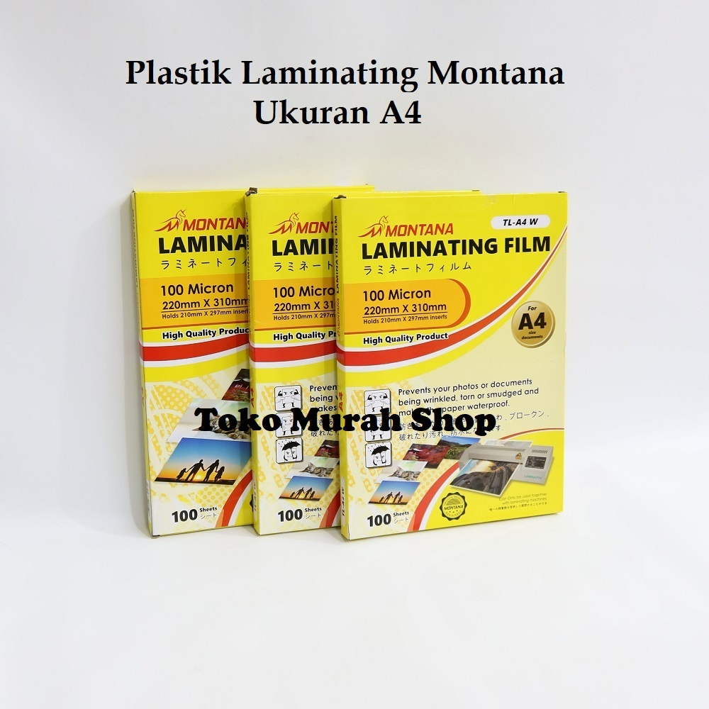 

Plastik Laminating Secure A4 - 100 Micron