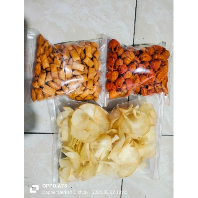 

Paket snack 11RIBU dapat 3