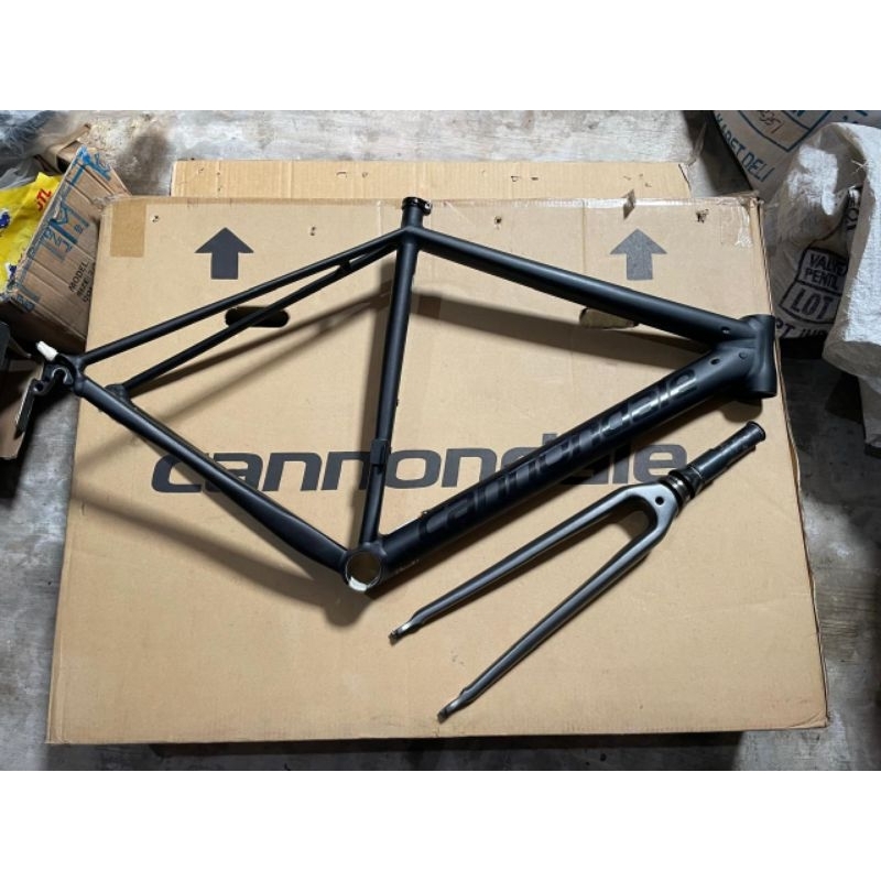 Frame Cannondale Caad12 Black Size 48 Very Good Condition No Dent No Baret