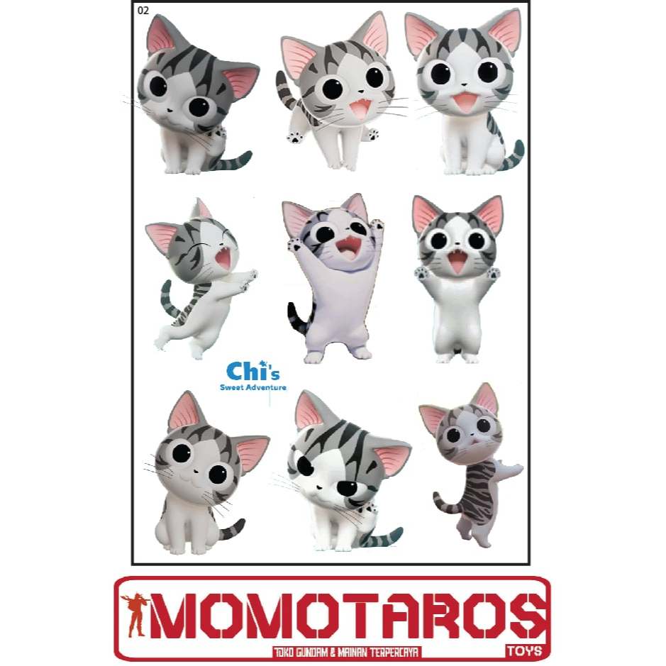 

Sticker Cat Chi Sweet Adventure 1 pc