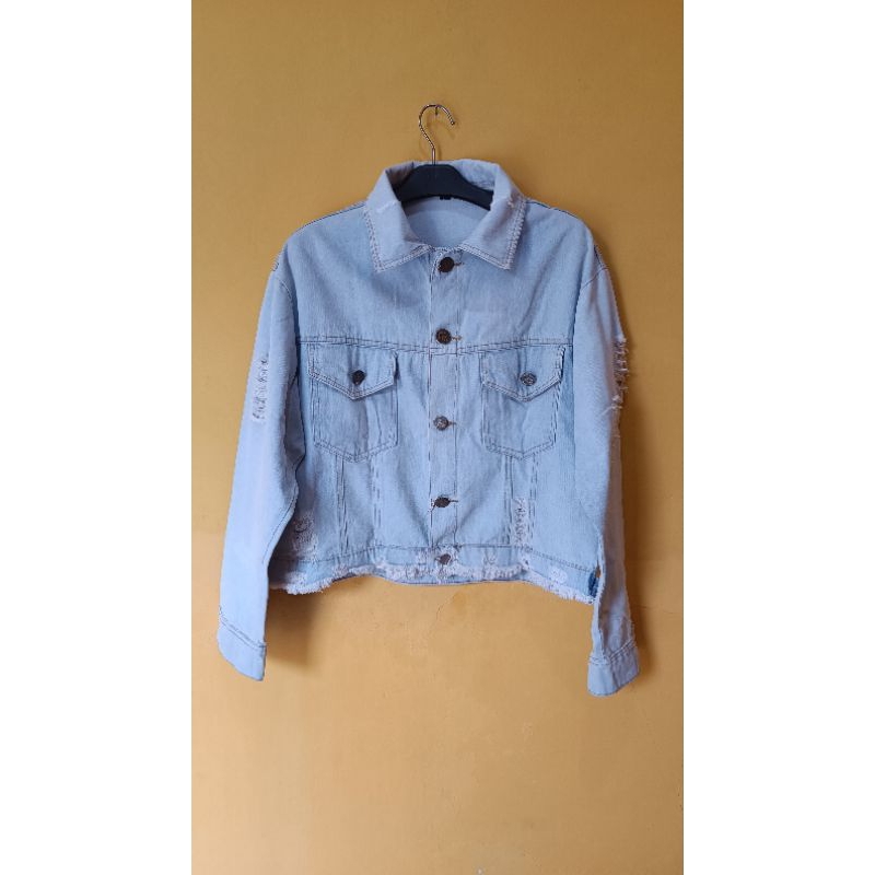 jaket jeans second preloved