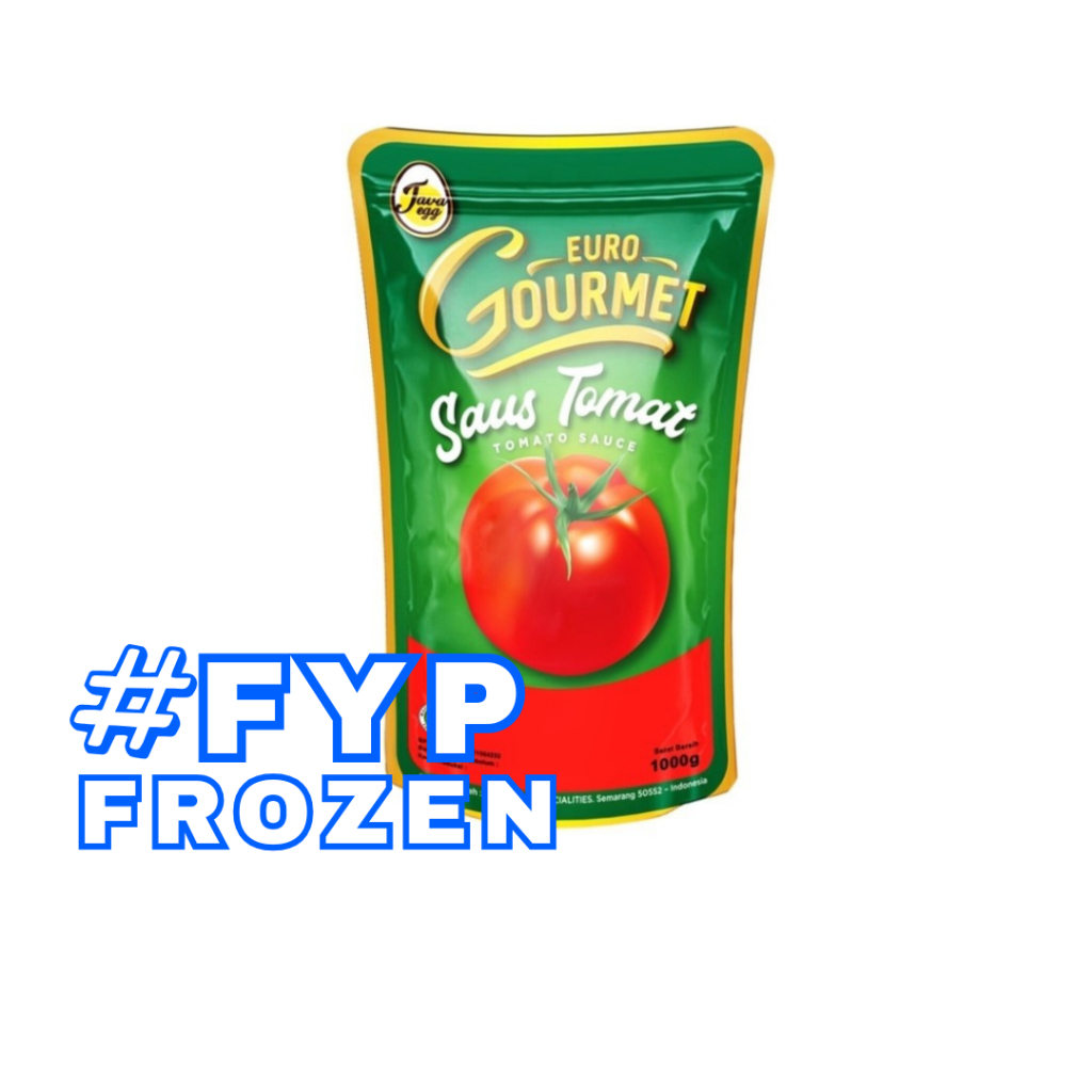 

EURO GOURMET SAUS TOMAT 1000GR HARGA PROMO MURAH / SAMBEL TOMAT