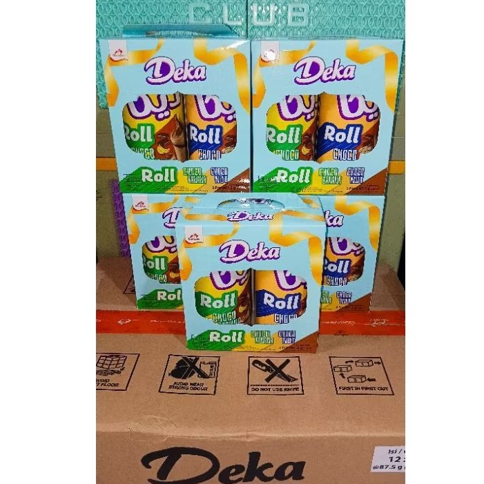 Deka Wafer Roll Tin Edisi Lebaran Idul Fitri Ramadhan Paket Parcel