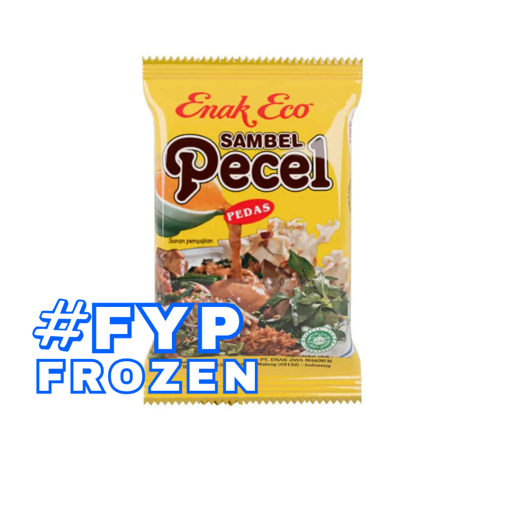 

ENAK ECO SAMBEL PECEL PEDAS 185GR/ BUMBU INSTAN