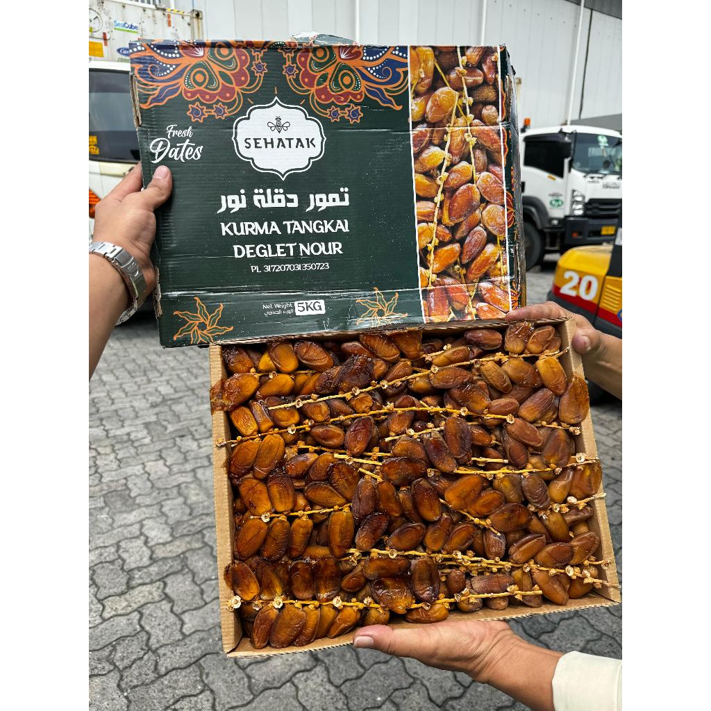 

Kurma Tunisia Tangkai 5kg, Kurma Tunis Tangkai, kurma palm fruit, delget nour