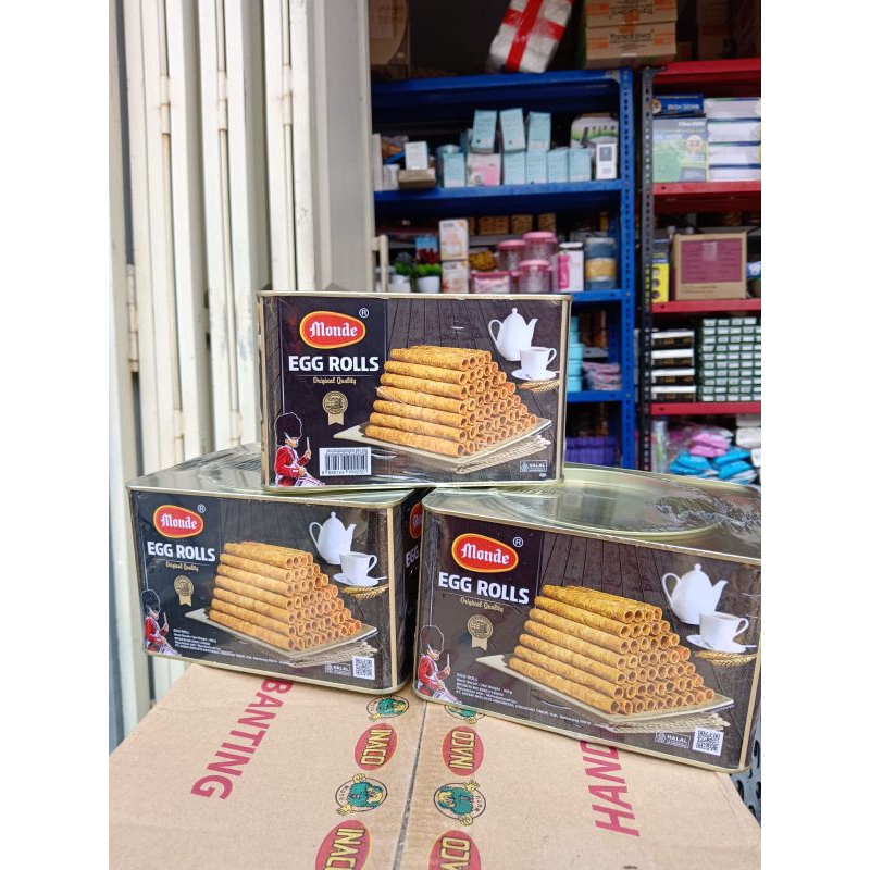 

Serena Egg Roll Kecil wafer biskuit 1 dus 1 karton 6 pcs