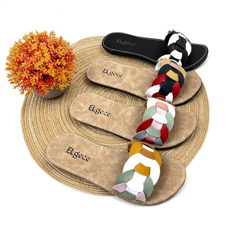 Sandal Wanita Non Slip Sandal Elgece Terbaru Casual