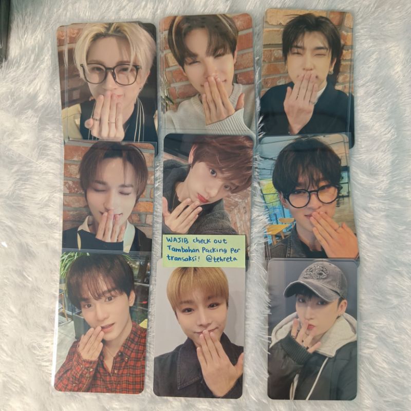 READY STOCK - Photo Card Official XODIAC PC POB Someday Lex Zayyan Hyunsik Beomsoo Wain Gyumin Sing 