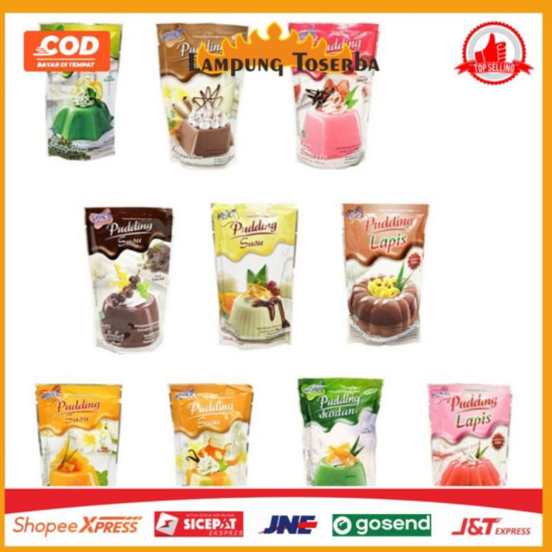 

NUTRIJELL PUDING SUSU SANTAN 145 GRAM BERBAGAI ANEKA RASA